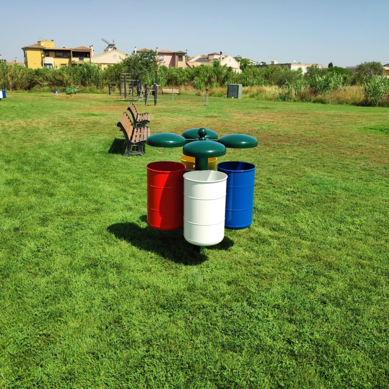 Nuova area giochi a Elmas (CA)